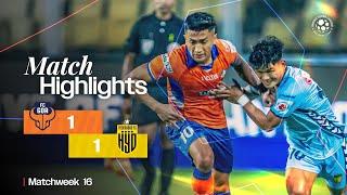 Match Highlights | FC Goa 1-1 Hyderabad FC | MW 16 | ISL 2024-25