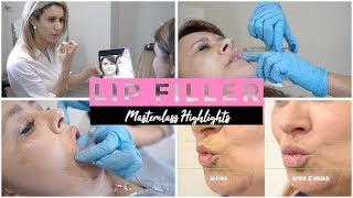 Advanced Lip Filler Techniques Tutorial with Dr Nora | Highlights