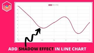 How to Add Shadows to a Line Chart in Chart JS