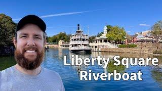 One Last Ride on the Liberty Square Riverboat Before it Closes