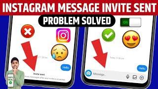 Instagram Invite Sent Problem | Instagram Invite Message Problem | Instagram Invitation Sent Problem