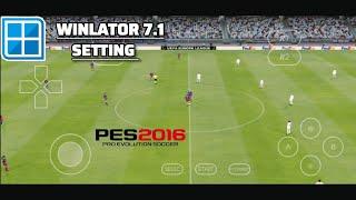 PES 2016 (Pro Evolution Soccer) Winlator 7.1 Emulador Android, Snapdragon 720G + Setting