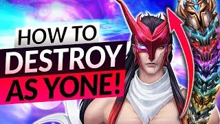 The ULTIMATE YONE GUIDE - Best Builds, Combos and Lane Tips - League of Legends