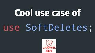 Laravel Eloquent tip | soft deletes in relationships .