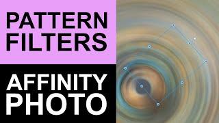 Pattern Layer And Live Filter Layers In Affinity Photo | How To | Blurs | Graphicxtras