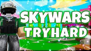 TRYHARD Skywars GAMEPLAY! ️| Roblox Bedwars Gameplay