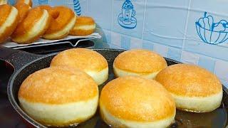 RESEPI DONAT LEMBUT DAN GEBU SUKATAN CAWAN | BY LIA KITCHEN