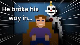 Ennard commits burglary and steals Michael’s skin