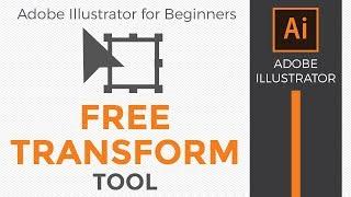 How to use the Free Transform Tool in Adobe Illustrator CC