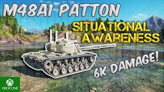 | M48 Patton | Situational Awareness [ WoT: Console ]