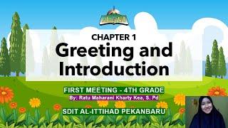 GREETING AND INTRODUCTION (SELF&OTHERS) - ELEMENTARY LEVEL