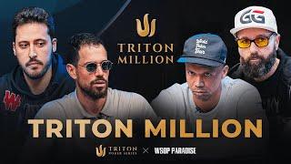  $500K NLH Triton Million | Triton Poker Series X WSOP Paradise 2024