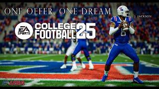 One Offer, One Dream - The Story of QB1 | Ep.1 (S1-G1) #collegefootball #easportscollegefootball