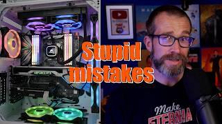 Stupid mistakes I have made in my YouTube videos