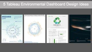 5 Tableau Environmental Dashboard Design Ideas for Your Next Project - Nov 22