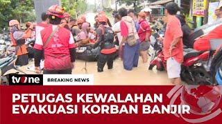 Banjir Melanda Kemang IFI, Bekasi, Ketinggian Air Berkisar Dua hinga Tiga meter| Breaking News tvOne