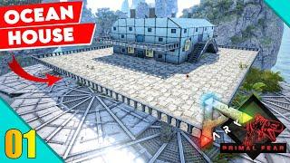 I Install Primal Fear In ARK Most Difficult Map : Building My Ocean Home : ARK Primal Fear & Eternal