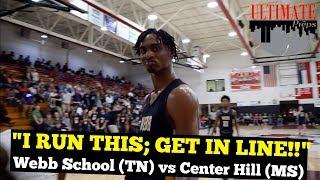 STATE CHAMPS? ESPN #34 Keon Johnson & Webb School vs CHAMPIONS Center Hill MS | FULL GAME RECAP!