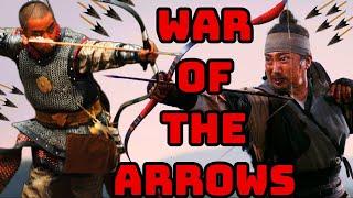 War Of The Arrows (2011) ~ All Archery Shooting Scenes | Skilled Korean Archer Vs Mercenaries