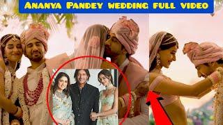 Anany Pandey wedding full video || Ananya Pandey big Day ||