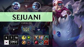 Sejuani Jungle vs Talon - KR Challenger Patch 14.13