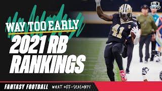 2021 Fantasy Football Rankings - Way too Early Top 30 Running Back Fantasy Football Rankings