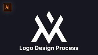 How to Design Creative Logo in Illustrator | #logodesignprocess  | SoftAsia Tech