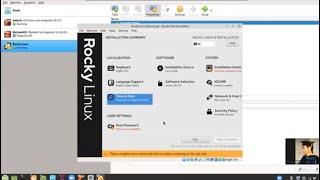 Rocky Linux 8.5 Virtual Machine Installation, Packages, and Software Validation/Verification