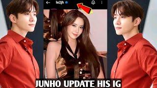 Imyoona Reaction as Junho finally Post her photo in his IG with write up "My Love" has went Viral