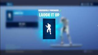Fortnite: Buying Laugh It Up Emote!