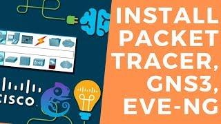 {English} Packet Tracer vs GNS3 vs Eve-NG {Step-by-Step Installation} - CCNA 200-301 {NEW!}