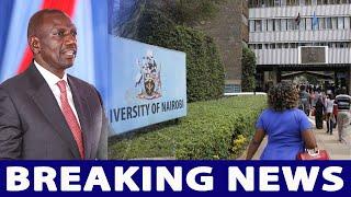 Breaking sad news from University of Nairobi