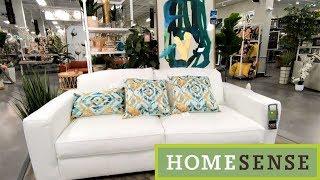 HOME SENSE SHOP WITH ME STORE WALK THROUGH FURNITURE SOFAS ARMCHAIRS HOME DECOR SPRING 2020 SHOPPING