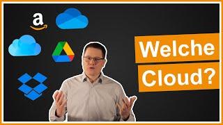  Vergleich: Top 5 Cloud Dienste (OneDrive, Google Drive, Dropbox, iCloud, Amazon Drive)