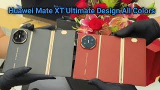 Huawei Mate XT Ultimate Design All Colors - Unboxing & Review!