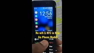 No WiFi and NFC in New Jio Phone (F320B)