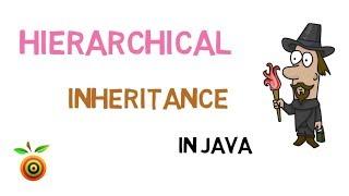 35 - Hierarchical inheritance in Java