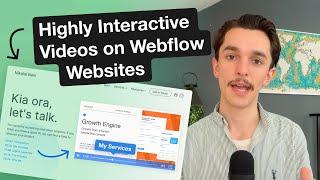 Adding Highly Interactive Videos on a Webflow Website