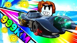 CONSTRUA O CARRO DO BATMAN PARA SER O REI DO ROBLOX