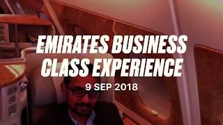 Emirates Business Class Experience