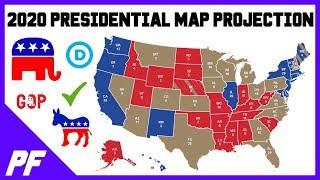 My First 2020 Presidential Electoral College Map Projection Election Predictions - June 2019