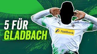 Borussia Mönchengladbach: 5 Transfers für die Champions League!