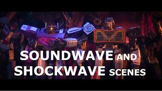 All Soundwave and Shockwave scenes from Transformers One.