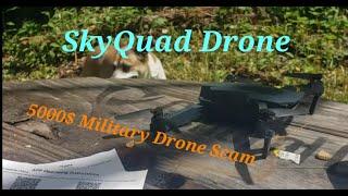 SkyQuad, QuadAir, Novum Drone, Tactical X. 5000$ Military Drone Scam Review.  it's a 30$ kids drone