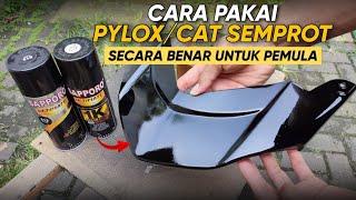 Cara Pakai Pylox Cat Semprot Kaleng Secara Benar Untuk Pemula