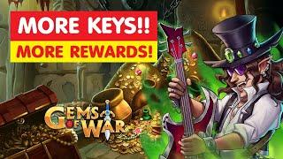 Gems of War Gnome Treasure Vault! Want MORE KEYS? Guide & Best Tips!