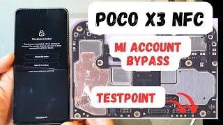 Xiaomi poco x3 NFC mi account bypass by unlock tools