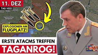 Wichtige Siedlung Schewtschenko gefallen, ATACMS-Raketen treffen Kaserne in Taganrog!