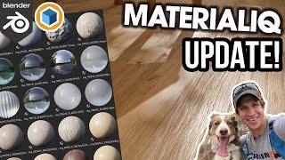 Materialiq for Blender UPDATED! Asset Browser Support and More!