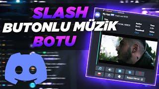 V14 SLASH + BUTON MÜZİK BOTU | DİSCORD ALTYAPI